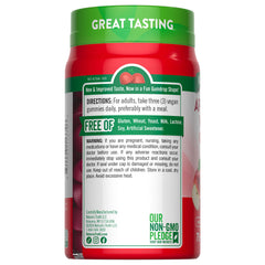Nature's Truth lista de ingredientes cercana destacando formulación vegana