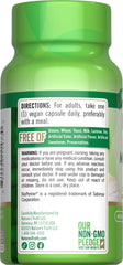 Nature's Truth detalle del sello BioPerine indicando mejor absorción