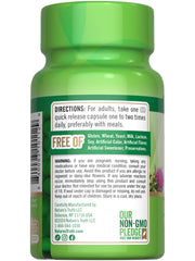 Nature's Truth producto en mesa junto a rutina diaria saludable