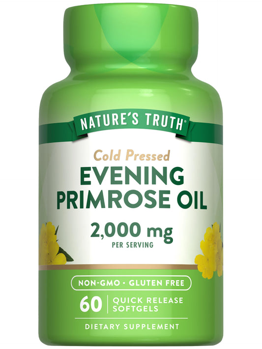 Nature's Truth envase frontal con cápsulas, muestra claridad de ingredientes
