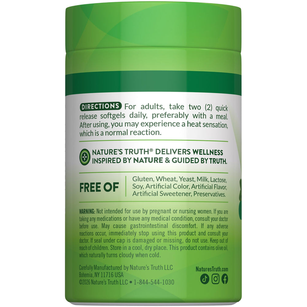 Nature's Truth producto en ambiente cotidiano para uso práctico