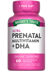Nature's Truth frente del envase mostrando etiquetas claras y beneficios