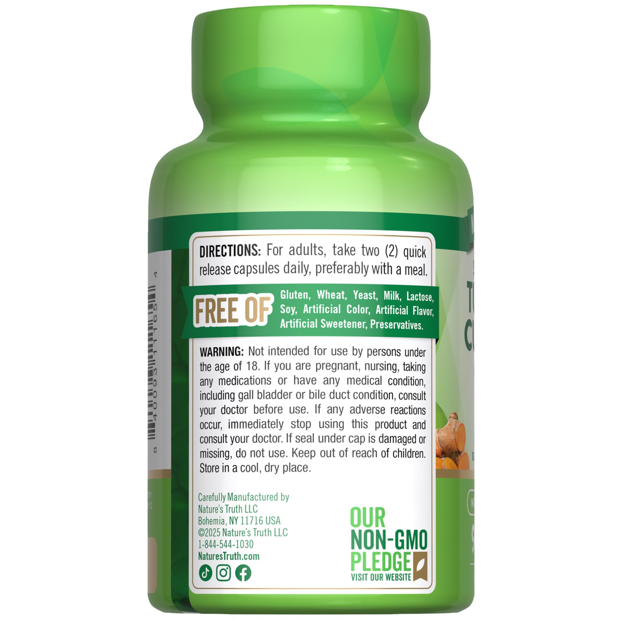 Nature's Truth producto en cocina estilo vida, coherente con hábitos saludables