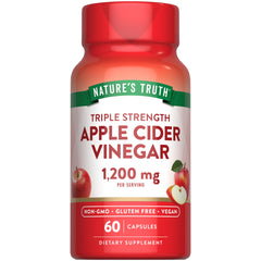 Nature's Truth frasco frontal mostrando 60 cápsulas y beneficio de conveniencia
