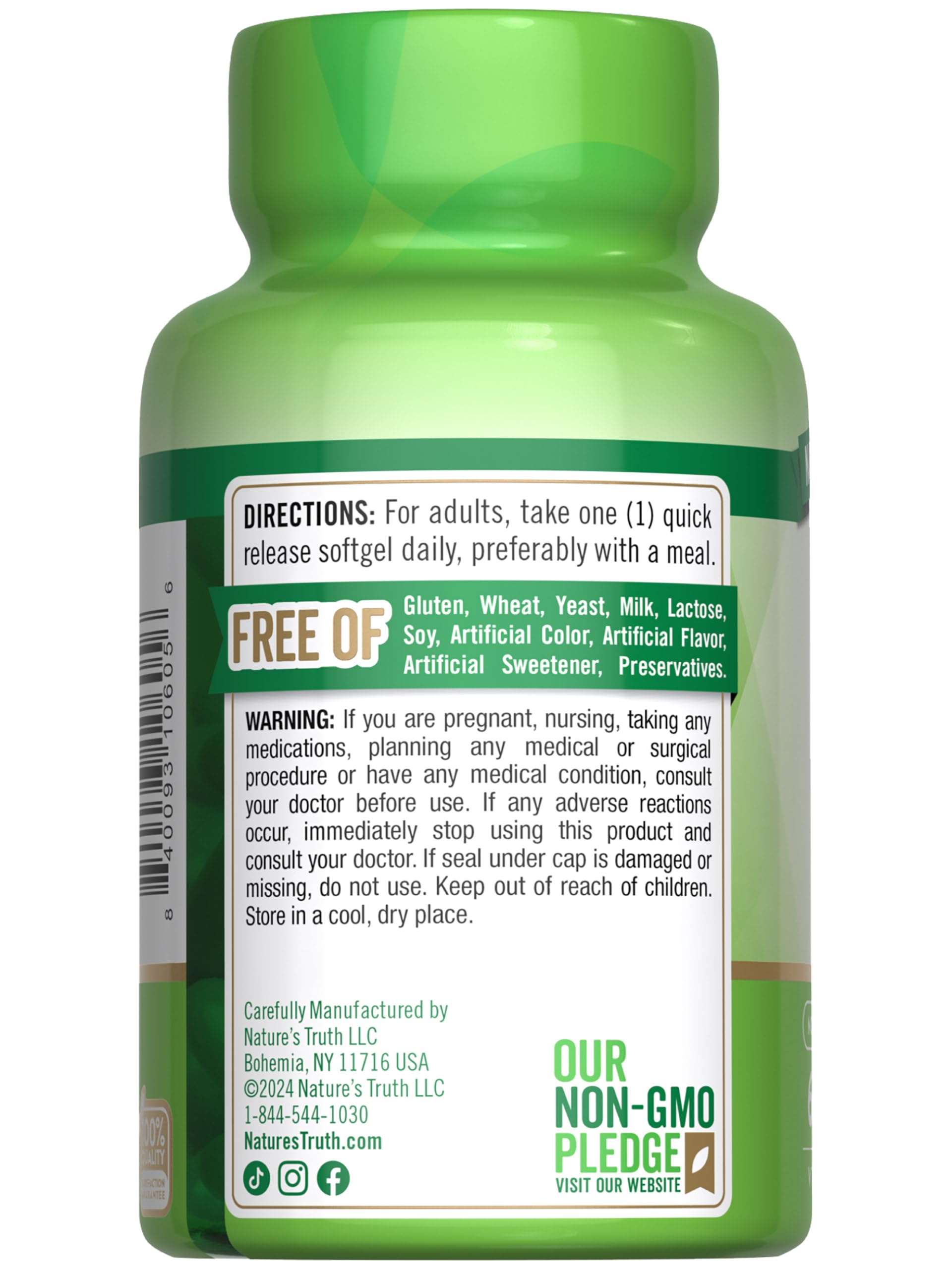 Nature's Truth producto en cocina sana para integrar en la rutina diaria