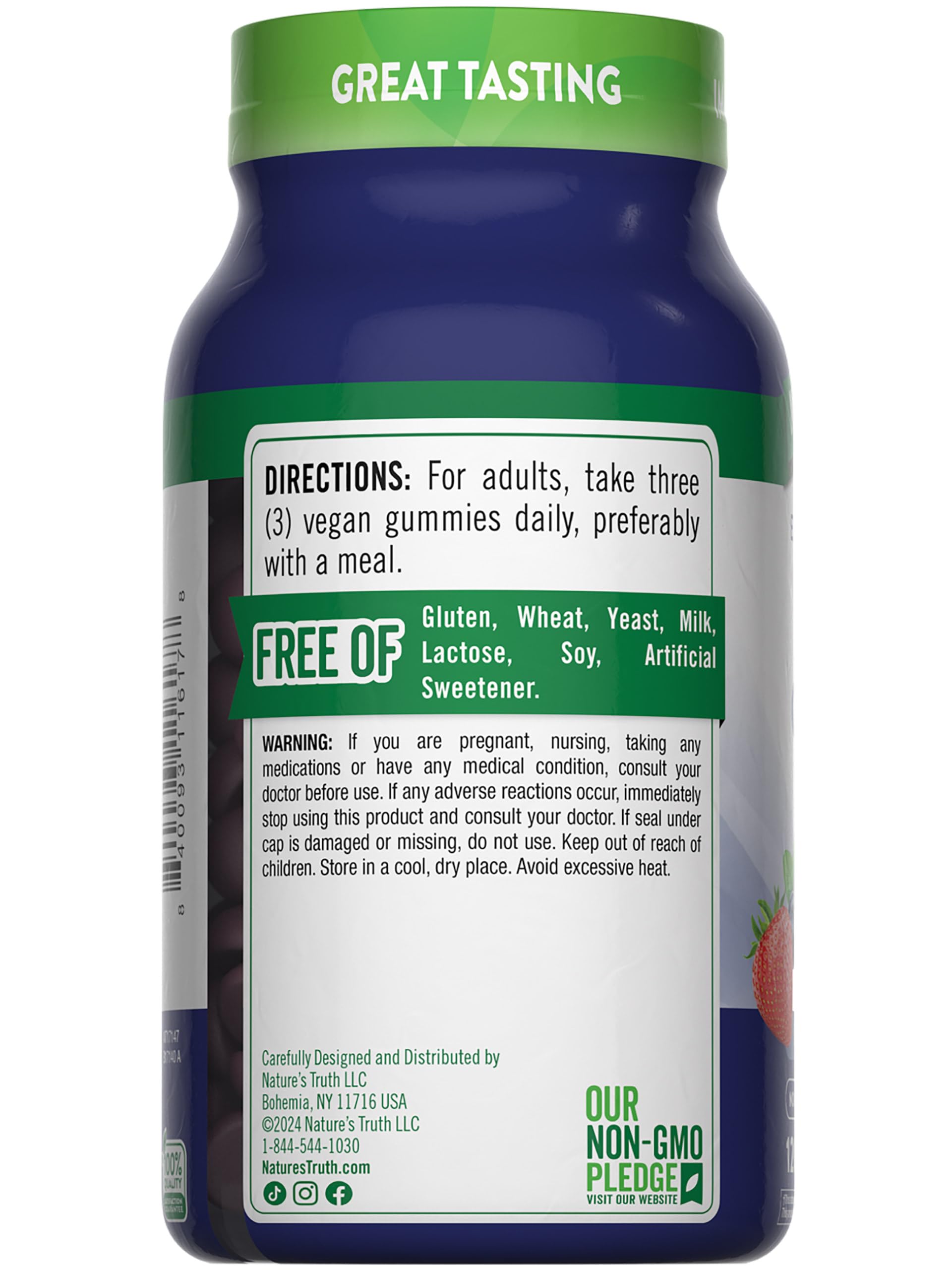 Nature's Truth gomitas en entorno lifestyle muestra integración diaria