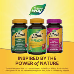 Nature's Way frasco de 60 unidades ideal para uso diario y conveniencia