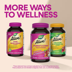 Escena de desayuno con Nature's Way Alive! ofreciendo conveniencia y sabor diario
