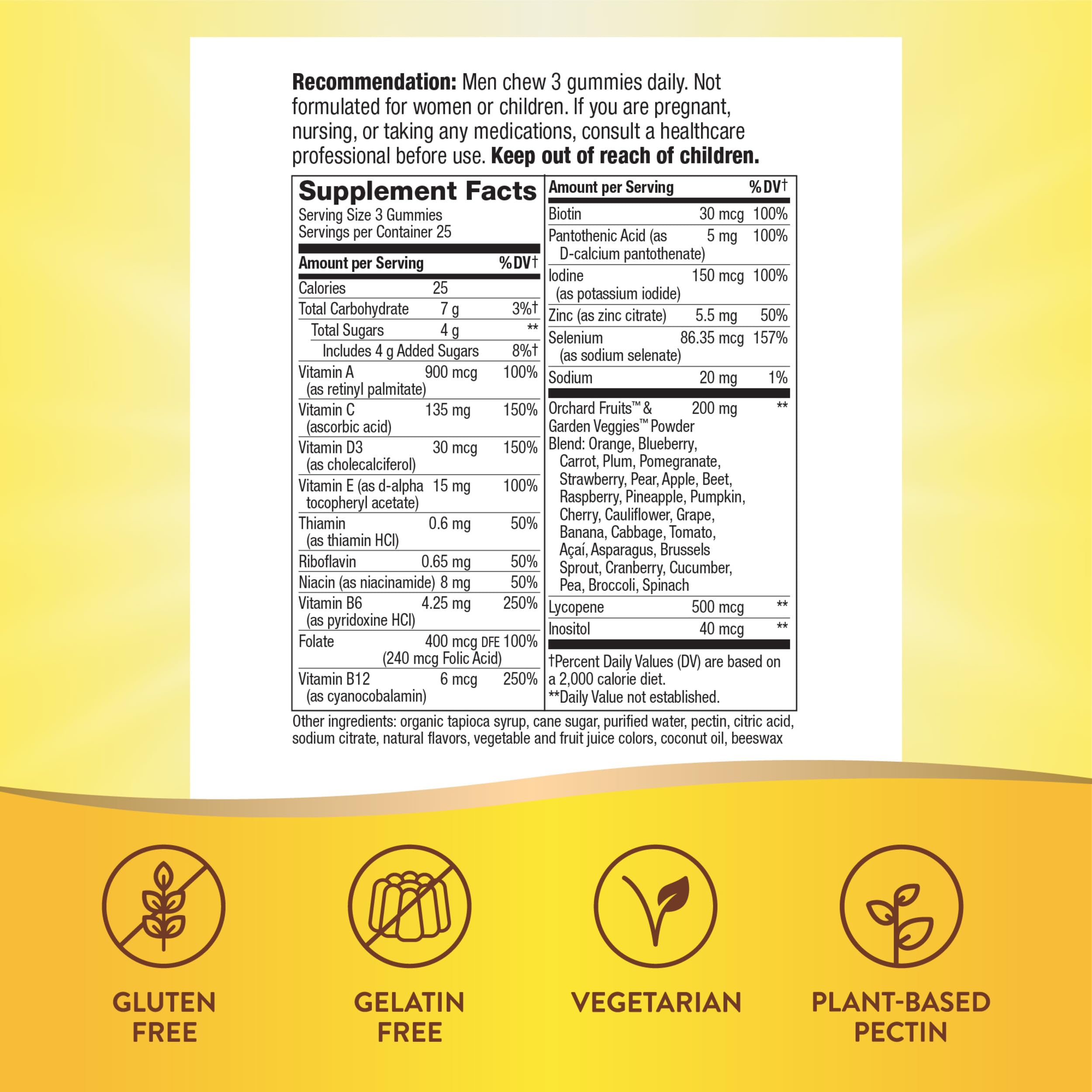 Nature's Way etiqueta nutricional y lista de vitaminas, ayuda a verificar ingredientes clave