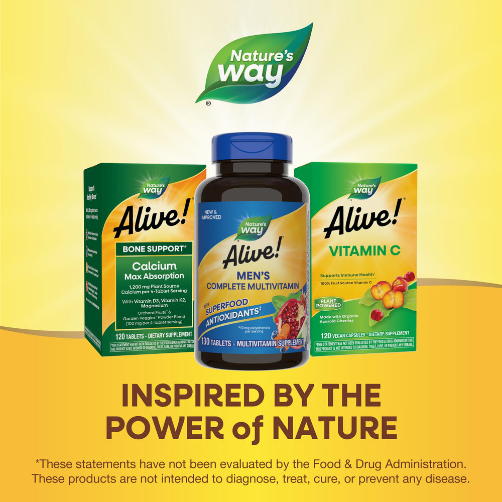 Nature's Way producto en escena matutina para energía y rutina diaria