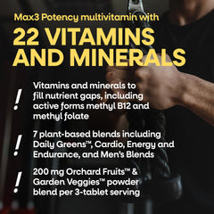 Nature's Way polvo de frutas y verduras que complementa vitaminas