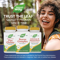 Nature's Way frasco en mesa de cocina estilo de vida saludable