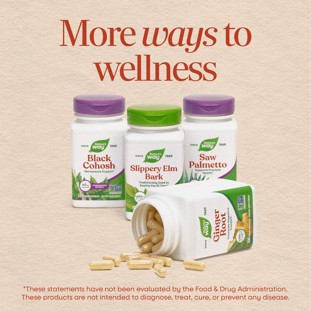 Nature's Way envase en ambiente home wellness que sugiere uso en estilo de vida activo