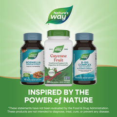 Nature's Way frasco en cocina junto a alimentos para mostrar integración en rutina