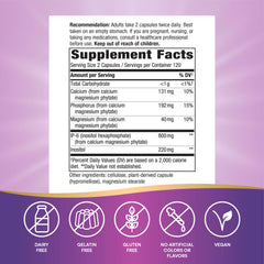 Nature's Way etiqueta con ingredientes legibles, seguridad informativa