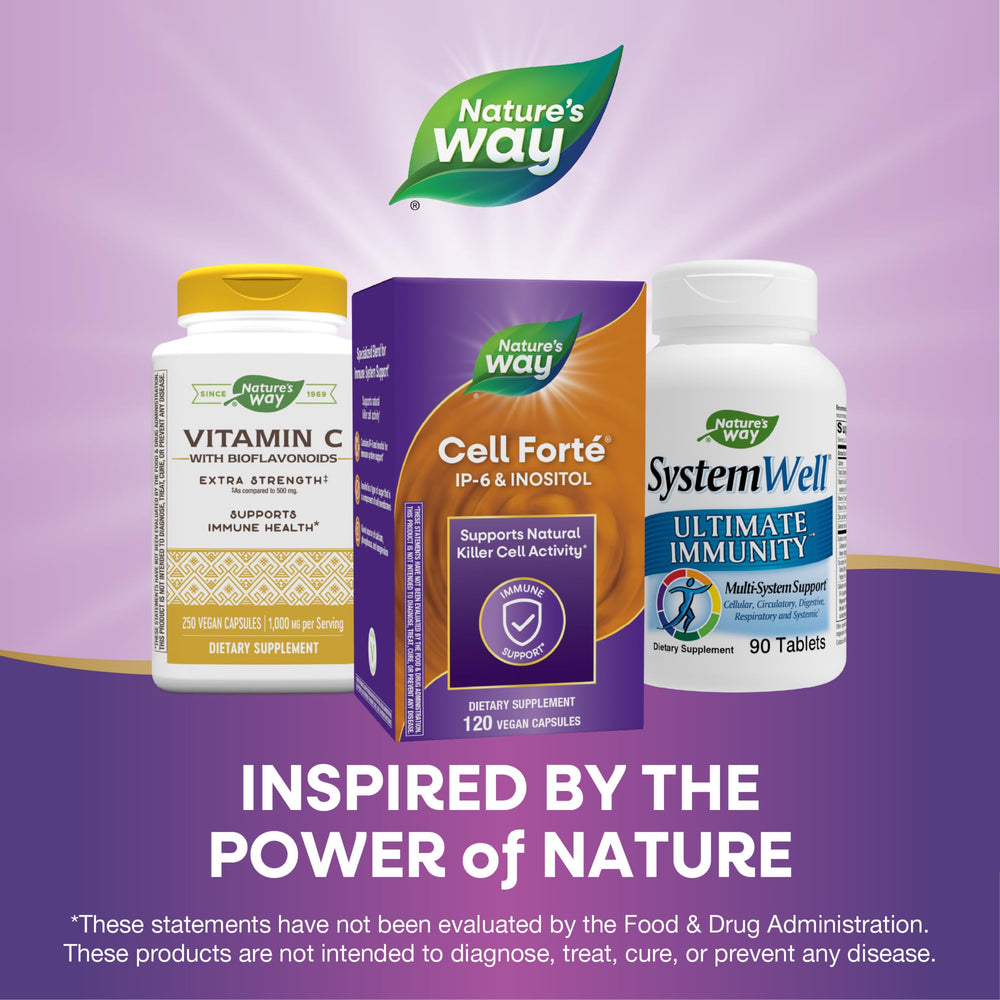 Nature's Way producto integrado en rutina matinal para apoyo dietético