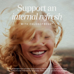 Nature's Way Chlorofresh botella abierta mostrando dosificador y accesibilidad