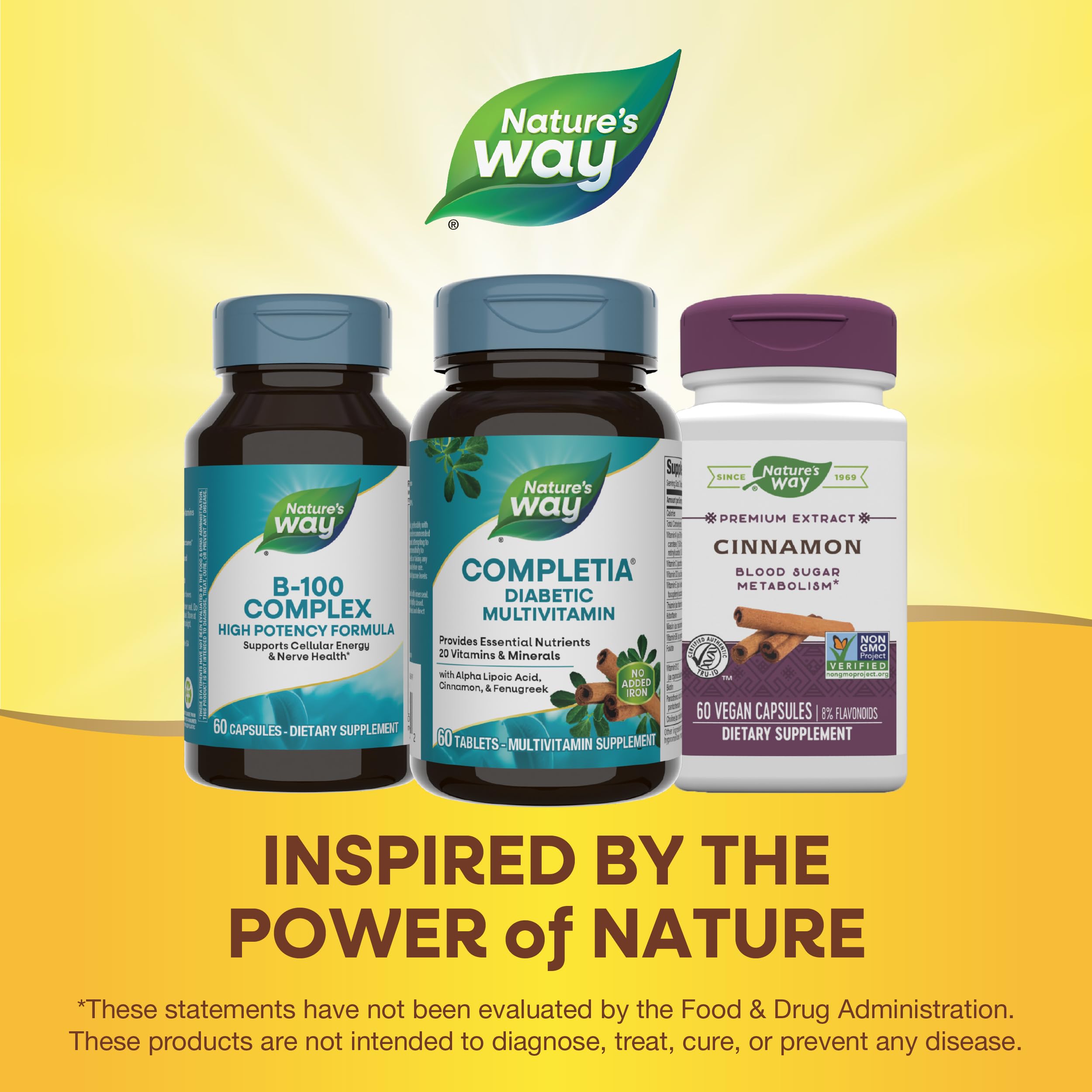 Nature's Way tableta junto a moneda para comparar tamaño práctico