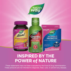 Nature's Way frasco de CranRx en encuadre de cocina para uso diario