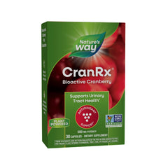 Nature's Way CranRx vista frontal del envase mostrando la marca y beneficio