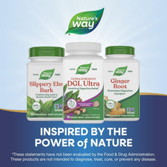 Nature's Way frasco en cocina saludable que resalta envase reciclado