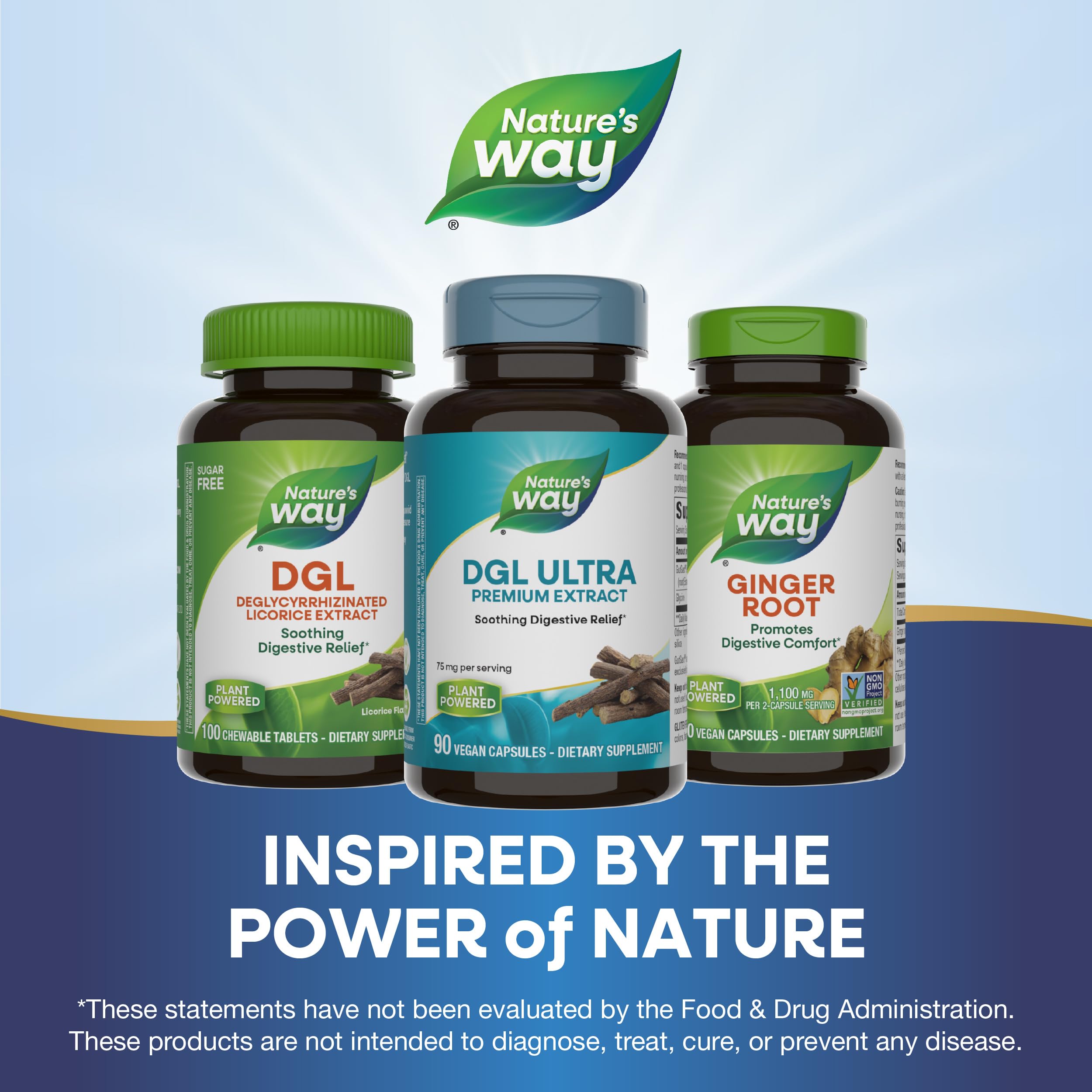 Nature's Way frasco en cocina con comida saludable, integración diaria sencilla