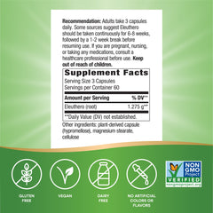 Nature's Way frasco en mano para mostrar tamaño y dosis práctica