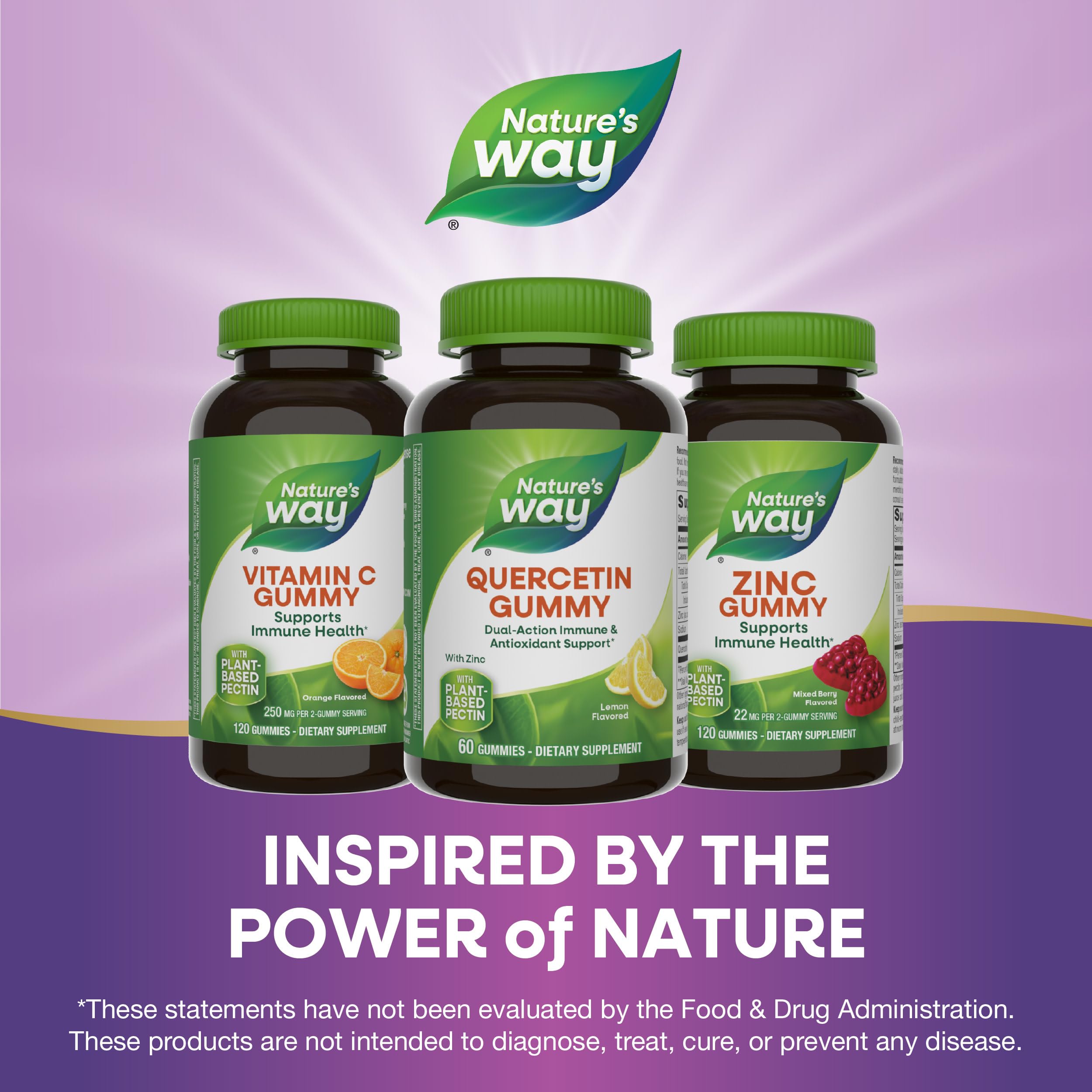 Nature's Way gomitas junto a un desayuno, fácil integración diaria