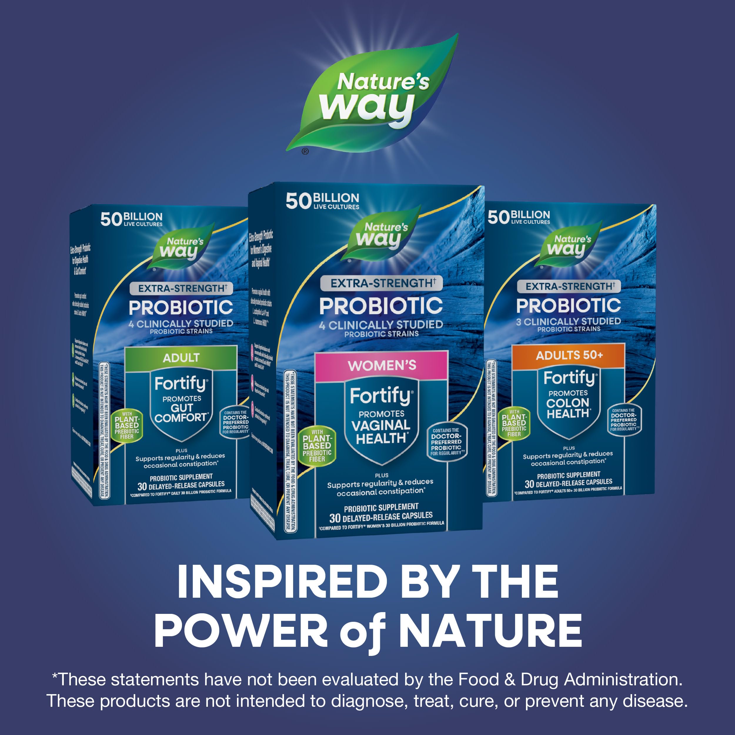 Nature's Way caja abierta mostrando frasco y prospecto del producto