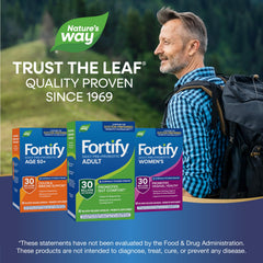 Nature's Way envase en mochila de viaje ideal para quienes viajan frecuentemente