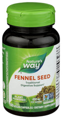 Nature's Way frente del empaque mostrando la marca y beneficio digestivo