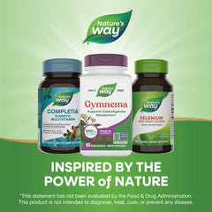 Nature's Way frasco abierto mostrando cápsulas veganas