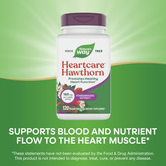 Nature's Way etiqueta con ingredientes y extracto estandarizado visible