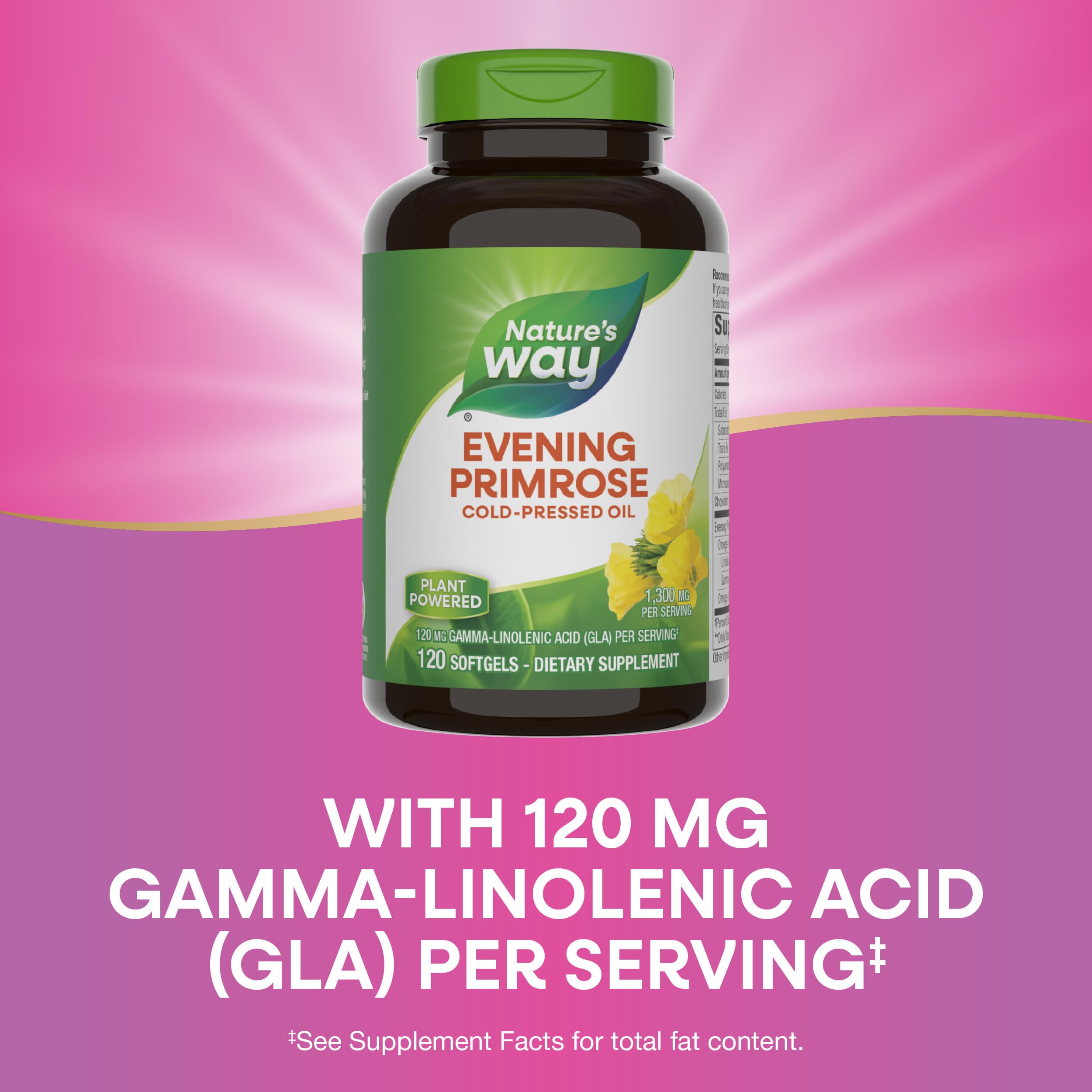 Nature's Way semillas de onagra y aceite, imagen del origen del producto
