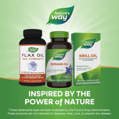 Nature's Way frasco sobre mesa en ambiente hogareño enfatizando confianza de marca