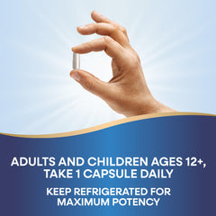 Nature's Way Primadophilus kept refrigerated for potency.