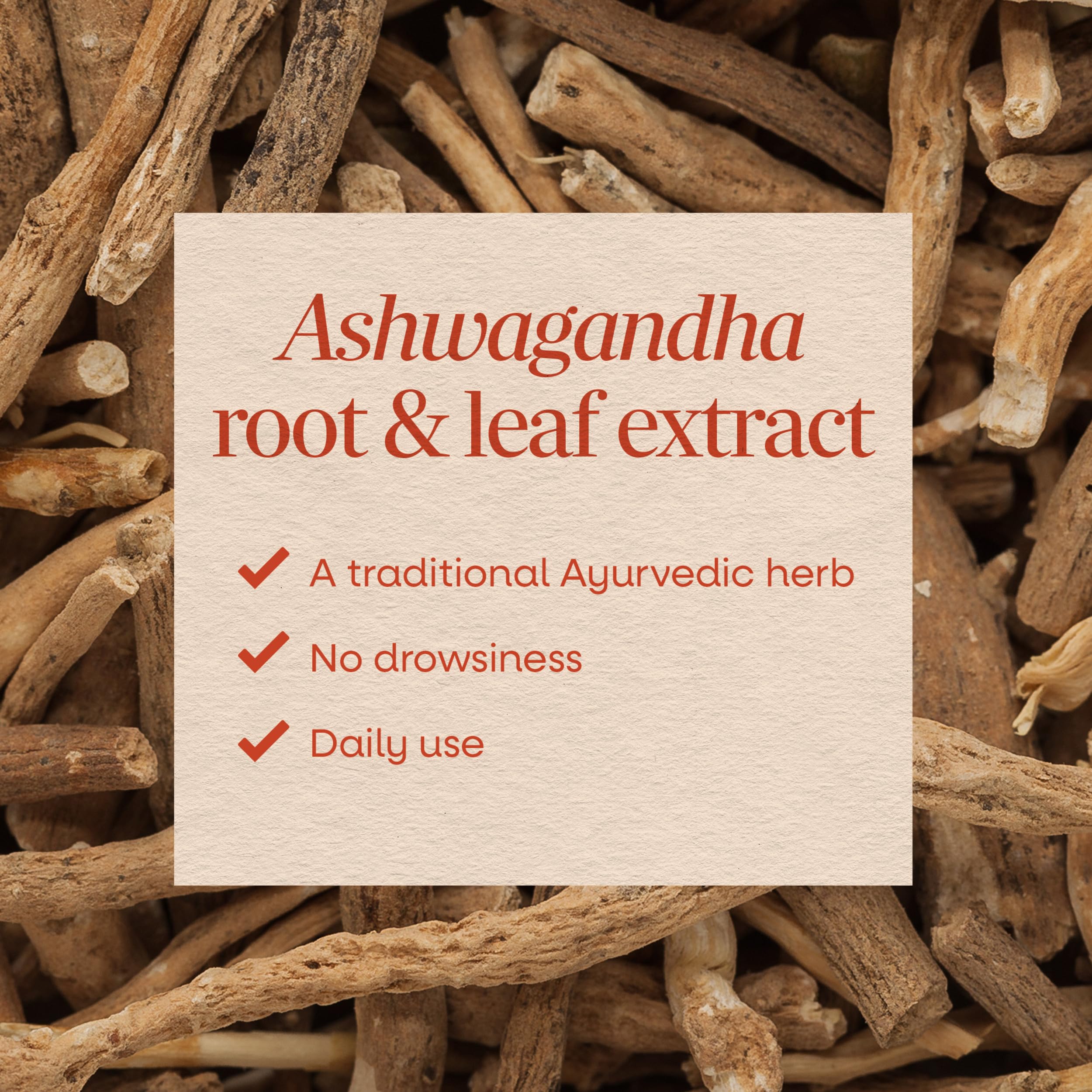 Nature's Way etiqueta con L‑theanine y ashwagandha, claridad de ingredientes