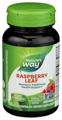 Nature's Way botella frontal mostrando 100 cápsulas y datos clave, confianza en la marca