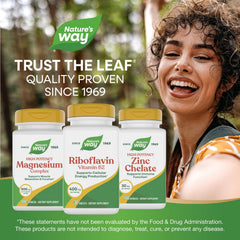 Nature's Way sello vegetariano y libre de gluten que aporta tranquilidad