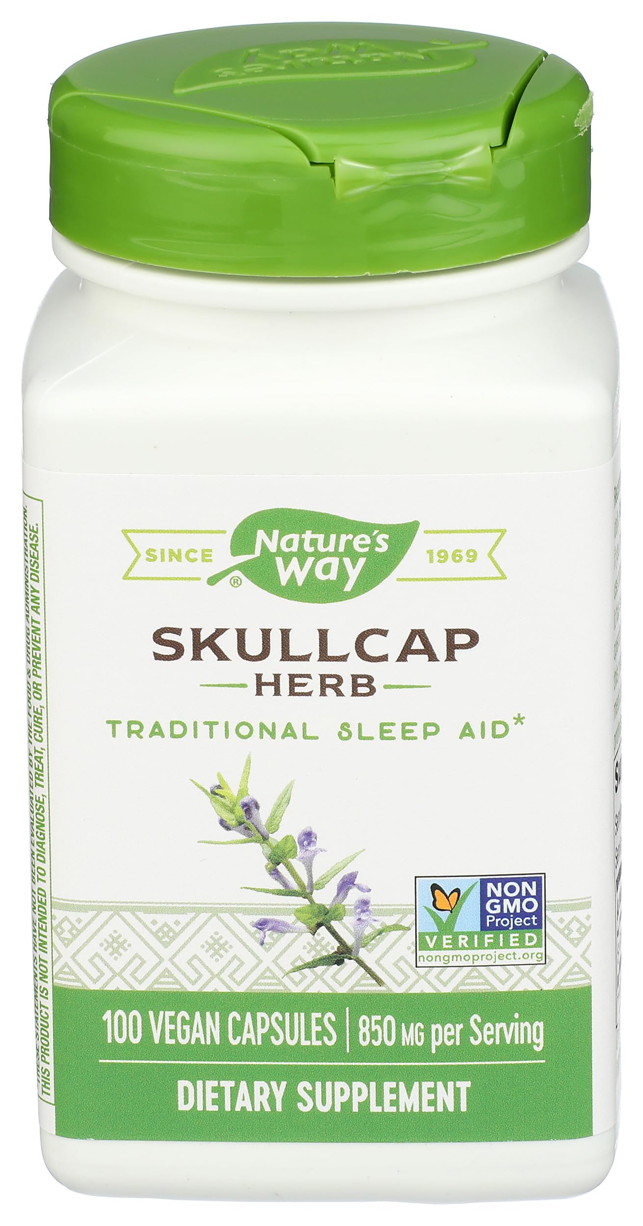 Nature's Way frasco frontal mostrando el envase y beneficio de apoyo tradicional