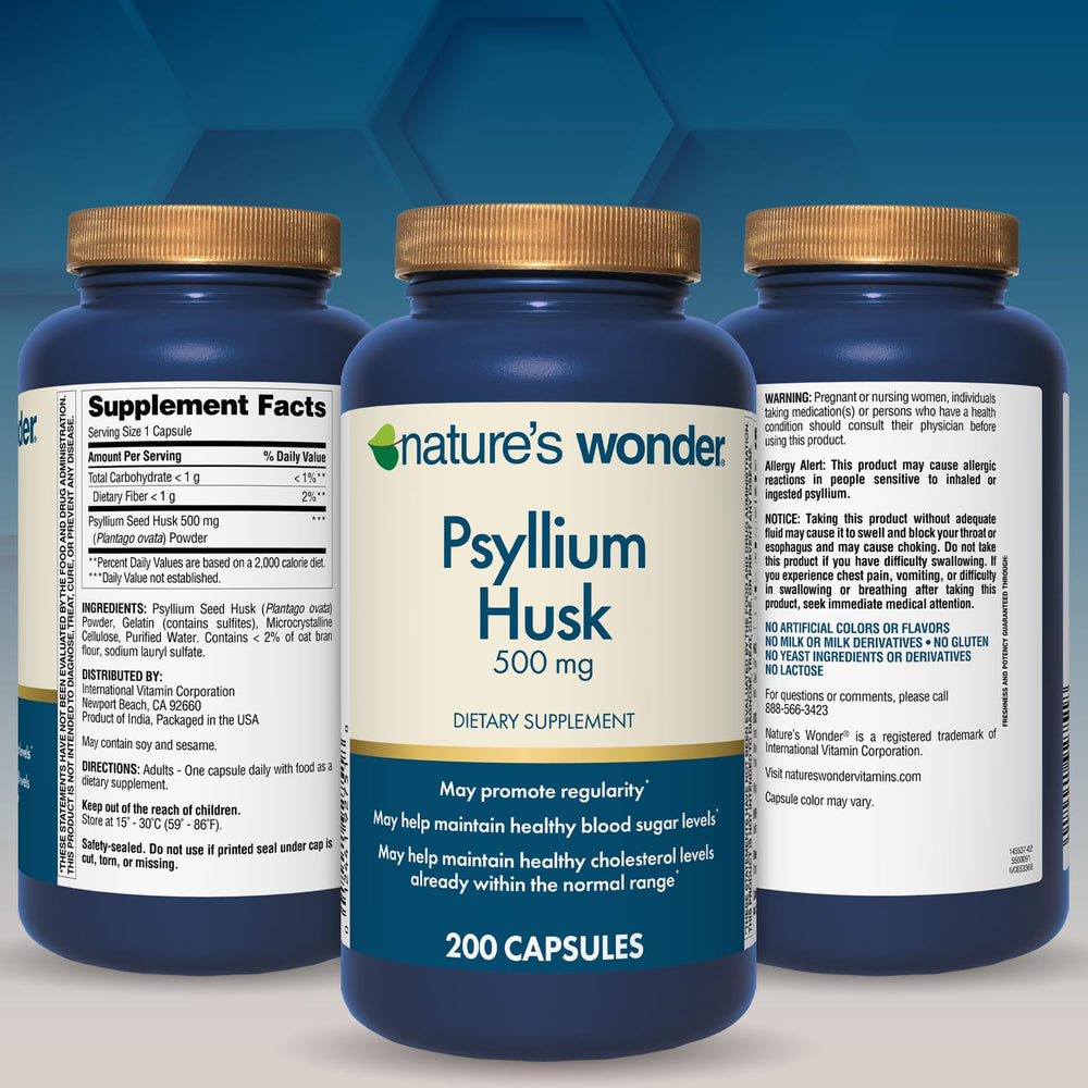 Nature's Wonder sello de certificación y calidad cGMP para confianza