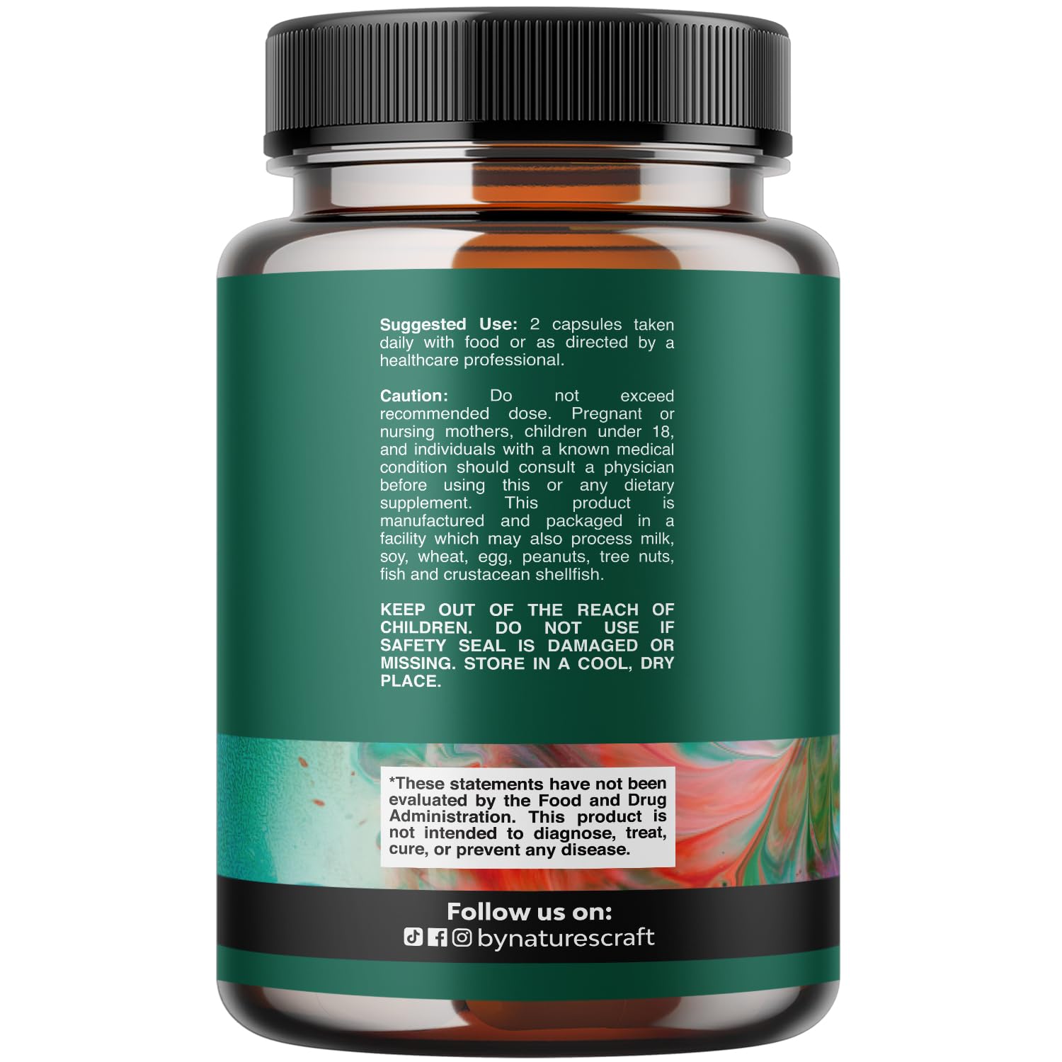 lista de beneficios Natures Craft destacando soporte digestivo natural