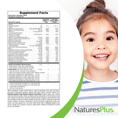 NaturesPlus tabletas surtidas en platillo para selección de sabores