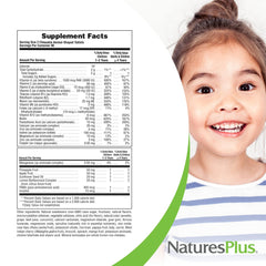 NaturesPlus comparación de tamaño de tableta para referencia visual