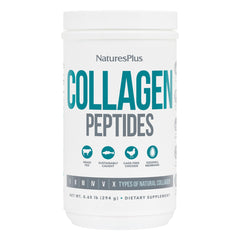 Nature's Plus empaque frontal mostrando fórmula completa y beneficios visibles