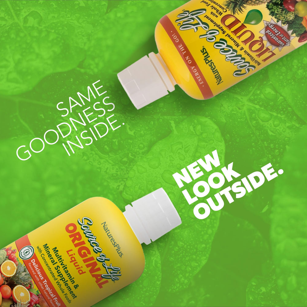 NaturesPlus etiqueta con lista de ingredientes, transparencia y confianza en calidad
