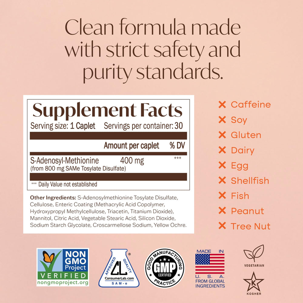 Nature's Trove etiqueta con ingredientes y certificaciones visibles