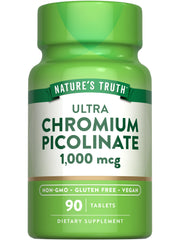 Nature's Truth frasco frontal mostrando etiqueta clara y beneficios