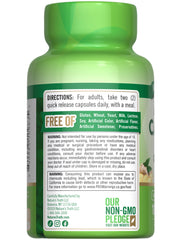 Nature's Truth jengibre, espino y cayena juntos como mezcla herbal