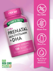 Nature's Truth etiqueta con ingredientes y ventajas para elección informada